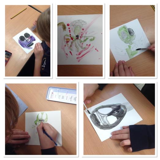 We have been creating our own aliens!